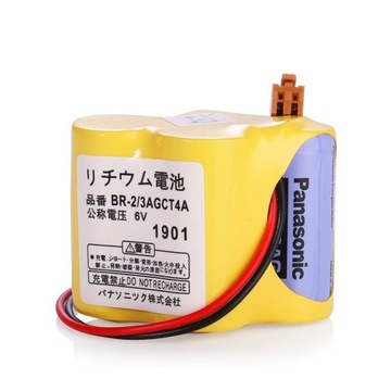 BATERIA BR-2/3AGCT4A 6,0V DO FANUC ALLEN BRADLEY PLC