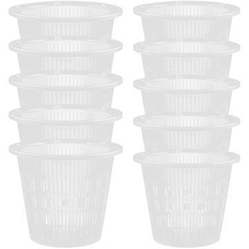 DECOR ORCHID DOZNKI PLASTIKOWE ZIELONY KOPEREK 10 SZT