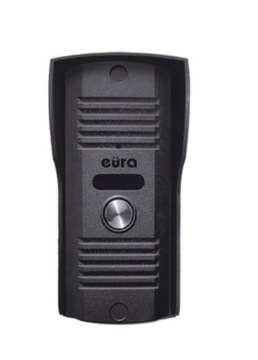 Домофон для наушников Eura на одну семью, черный, маленькая кассета