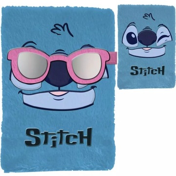 PAMIĘTNIK PLUSZOWY NOTES NOTATNIK STICH STITCH W OKULARACH