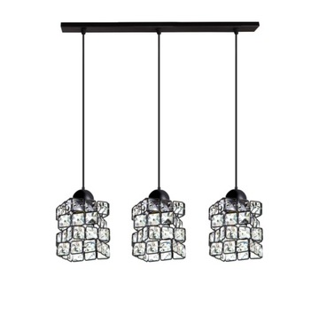 LAMPA SUFITOWA,KRYSZTAŁKI DO SALONU SPELL 202L LED