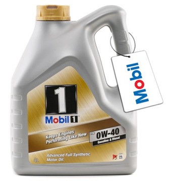 MOBIL 1 FS 0W40 4L - DAWNY NEW LIFE