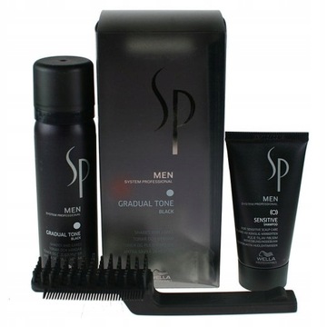 WELLA SP MEN GRADUAL TONE PIGMENT PIANKA CZARNA