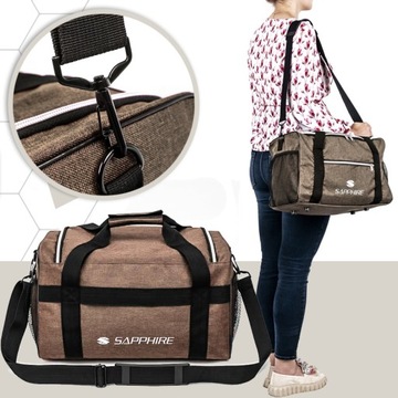 СУМКА ручная кладь ДЛЯ САМОЛЕТА 40x20x25 RYANAIR вместительная РУЧКА с карманами