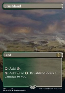 Brushland - FOIL borderless @@@@