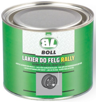 Boll Lakier do felg samochodowych czarny mat 0,5L