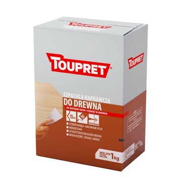 Toupret - Szpachla naprawcza do drewna 1kg