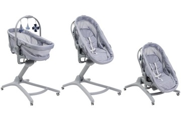 Многофункциональная детская кроватка Chicco Baby Hug Pro 5in1 Белый Кремовый