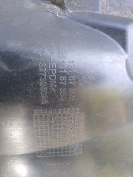 CORSA D PODBĚH PRAVÝ PŘEDNÍ KOMPLET 13187357 , 13187359