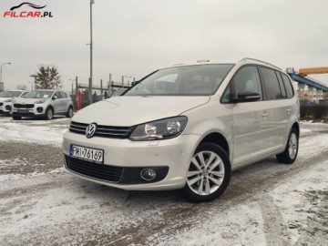 Volkswagen Touran II 1.4 TSI 140KM 2013 Volkswagen Touran GWARANCJA 7-Osobowy ZNIKOMY PRZEBIEG Mozliwa zamiana Raty, zdjęcie 1