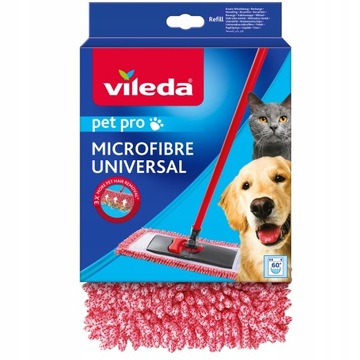 Wkład Do Mopa Płaskiego Vileda Pet Pro Sierść I Włosy Style Active Max 49cm