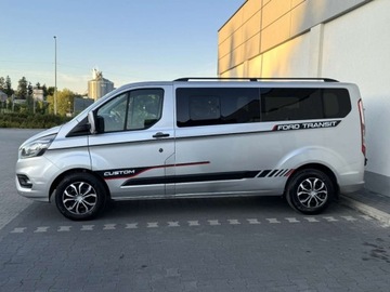 Ford Transit Custom I 2021 Ford Transit Custom 2.0 170KM Rok 2021 8 osobowy FV23 Salon PL Zadbany Su, zdjęcie 13
