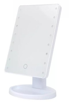 ЗЕРКАЛО ДЛЯ МАКИЯЖА С ПОДСВЕТКОЙ, КОСМЕТИЧЕСКАЯ СВЕТОДИОДНАЯ РЕГУЛИРОВКА ВРАЩЕНИЯ, ОРГАНАЙЗЕР