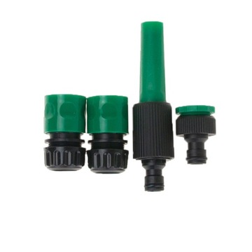 УНИВЕРСАЛЬНЫЙ НАБОР САДОВОГО ПОЛИВАТЕЛЬНОГО ШЛАНГА + 3 БЫСТРОСОЕДИНЕННЫХ АДАПТЕРА