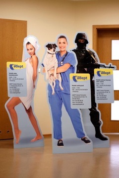 Рекламный стенд 195 см СКЛАДНОЙ