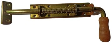 ZASUWA RYGIEL ZAMKNIĘCIE BLOKADA ZE SPRĘŻYNĄ 300mm