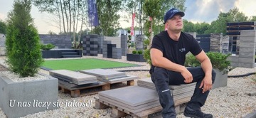 Блок заборный 40х20х20 МОНО СЕРЫЙ сорт 2