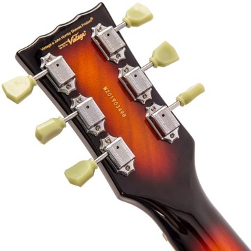Полуполая винтажная электрогитара VSA500SB Sunburst