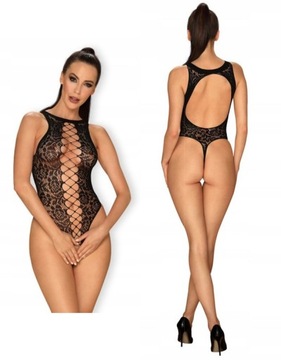 OBSESSIVE SEKSOWNE BODY OTWARTE B129 CZARNE S/M/L