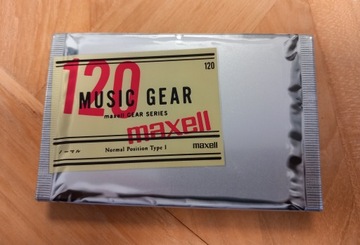 MAXELL MUSIC GEAR I 120 kaseta magnetofonowa