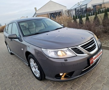 Saab 9-3 II SportKombi 1.8 122KM 2008 Saab 9-3 1.8i Zadbany SerwisGwarancja Rata450zł, zdjęcie 4