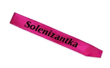 Szarfa na urodziny 