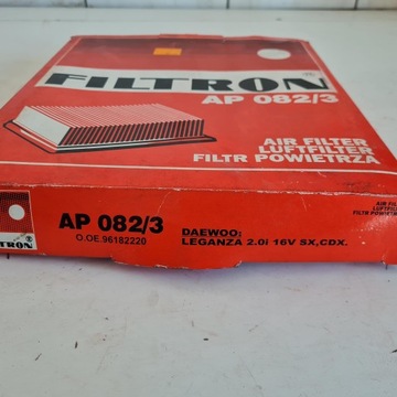 DAEWOO LEGANZA 2.0 16V FILTR VZDUCHU FILTRON AP 082/3