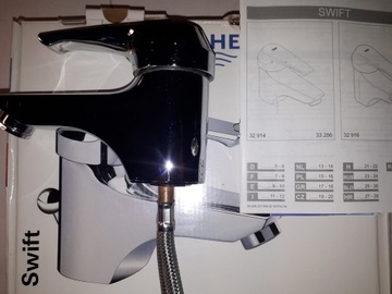 GROHE EUROSMART Смеситель для умывальника + душевой набор