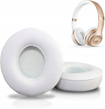 BIAŁE NAUSZNIKI DO BEATS SOLO 2.0 i 3.0