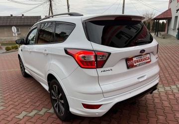 Ford Kuga II SUV Facelifting 1.5 EcoBoost 150KM 2017 Ford Kuga ST LINE Tylko80TysPrzebiegu PelnySerwisASO Bezwypadkowa 1Wlascic, zdjęcie 5