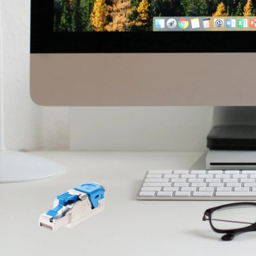 Проходные разъемы Cat 7 Crystal Head