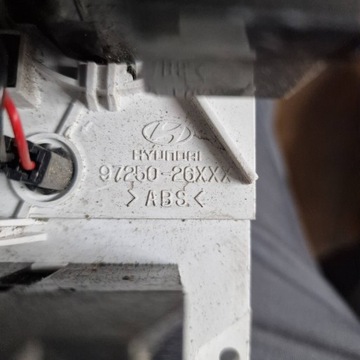 HYUNDAI SANTA FE 2002 PANEL KLIMATIZACE
