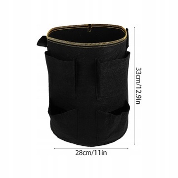 1Pc włókniny wiszące torba do sadzenia Etui roślin