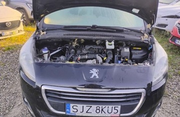 Peugeot 5008 I 2014 Peugeot 5008 2014r, 1.6 HDI. AUTOMAT. Uszkodzony dach i lekko lewy bok. 1.6, zdjęcie 4