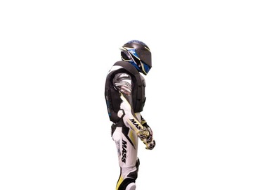 KAMIZELKA NA KOMBINEZON MOTOCYKLOWY Z PODUSZKĄ r.L