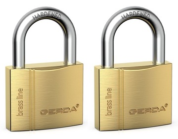 GERDA 2 KŁÓDKI NA 1 KLUCZ SYSTEM JEDNEGO KLUCZA 60
