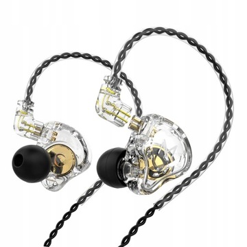 1BA 1DD Гибридные внутриканальные мониторные наушники