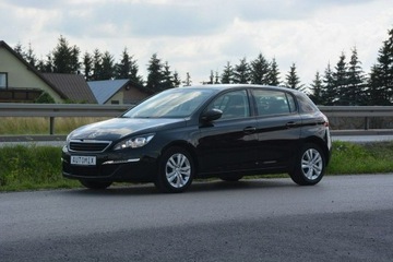 Peugeot 308 II Hatchback 5d 1.2 PureTech 110KM 2016 Peugeot 308 1.2 nawigacja led bezwypadkowy climatr, zdjęcie 1
