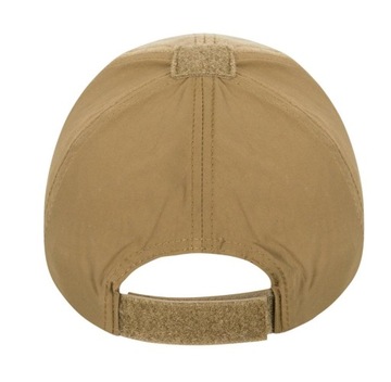 Бейсбольная кепка HELIKON с регулируемой липучкой RipStop, черная