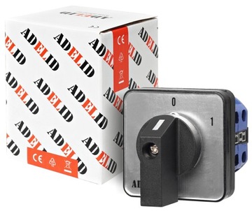 КУЛАЧКОВЫЙ ПЕРЕКЛЮЧАТЕЛЬ 20A 0-1 3F ПЛАТА IP65