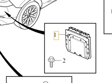 VOLVO S60 V60 S90 V90 C40 XC40 XC60 XC90 II MODUL AKTIVNÍ ZAVĚŠENÍ OE