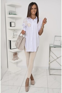 Повседневная рубашка EMMELINE OVERSIZE! WZ.3 XL