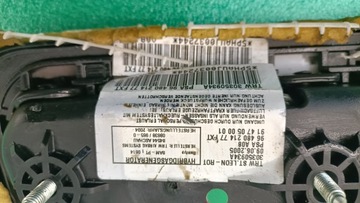 PEUGEOT 1007 PRAVÁ ULOŽENÍ SEDADLA AIRBAG 9648021477 K70/041