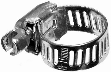 OBEJMA ŚLIMAKOWA 8-16 mm W1 PRZEWODU PALIWA OPASKA