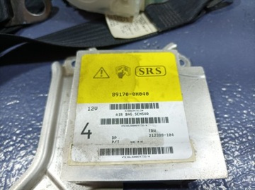 CITROEN C1 I 05- ULOŽENÍ PÁSY AIRBAG SENSOR SADA EU 50540-0H010