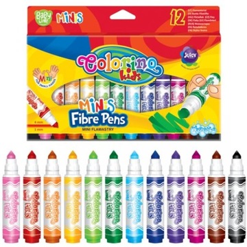 Colorino Flamastry Kids 12 Mazaki dla Maluchów 2+