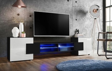 Szafka Stolik RTV Led Komoda Nowoczesna