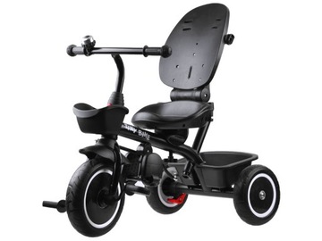 Детский трехколесный велосипед Tiny Bike 3в1 с навесом ROTATED 360 SP0650