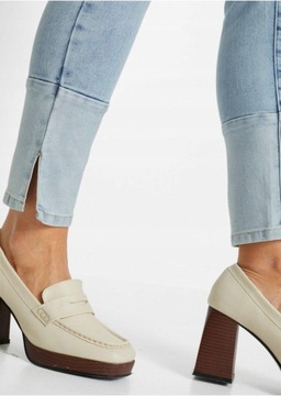 SPODNIE JEANSOWE RURKI Bonprix _DYI 46