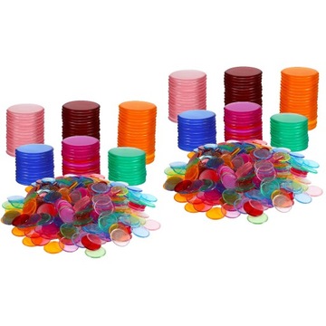1000 sztuk Liczenia Akcesoria Bingo markery
